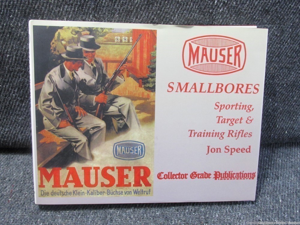 MAUSER SMALLBORES SPORTING, TARGET & TRAINING RIFLES REFERENCE BOOK (RARE)-img-0