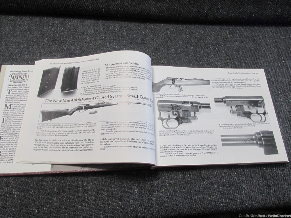 MAUSER SMALLBORES SPORTING, TARGET & TRAINING RIFLES REFERENCE BOOK (RARE)-img-7
