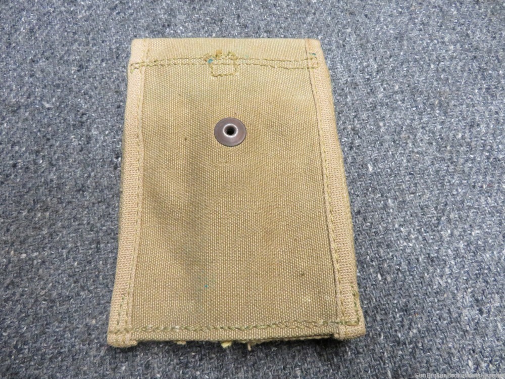 (2 TOTAL) US WWII USGI COLT 1911 MAGAZINES WITH US WWI MAGAZINE POUCH 1918-img-10