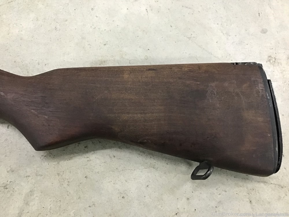 USGI VIETNAM ERA US M-14 RIFLE WALNUT STOCK WITH HARDWARE (ORIGINAL)-img-4