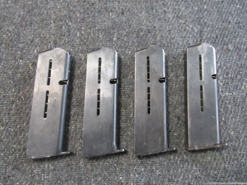 (4 TOTAL) STEYR MODEL B 9MM PISTOL MAGAZINES MARKED & FUNCTIONS EXCELLENT-img-0