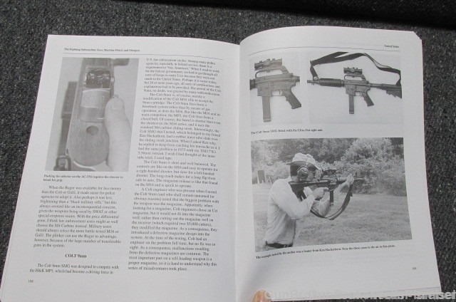 THE FIGHTING SUBMACHINE GUN, MACHINE PISTOL AND SHOTGUN REFERENCE BOOK-img-11