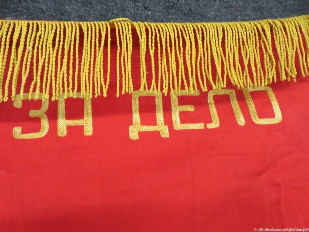 RUSSIAN SOVIET COLD WAR YOUNG PIONEERS FLAG ORIGINAL EXCELLENT CONDITION-img-4