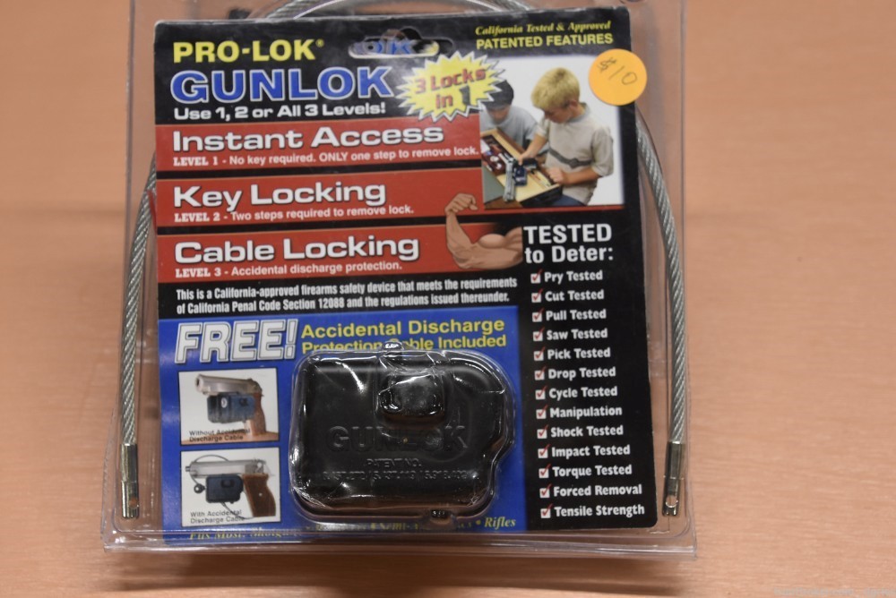 Pro-Lok Gun Lock for your firearms - new and two packages-img-0