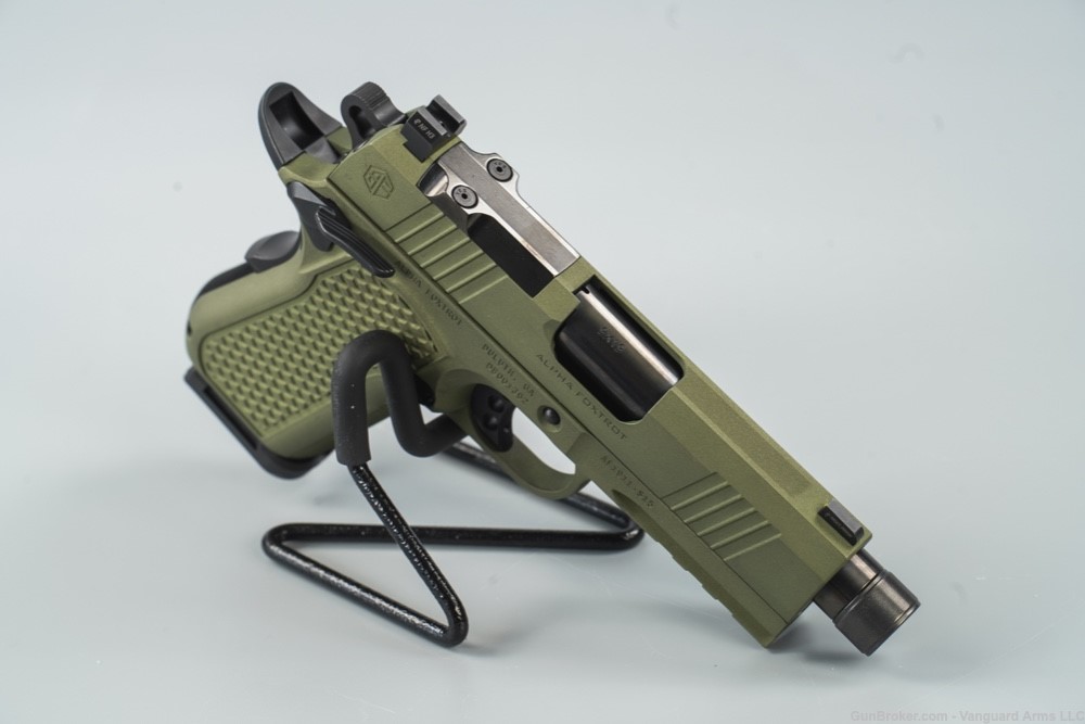 Alpha Foxtrot S15 OD Green 15RD 9mm Semi-Auto Pistol! Everyday Carry! -img-4