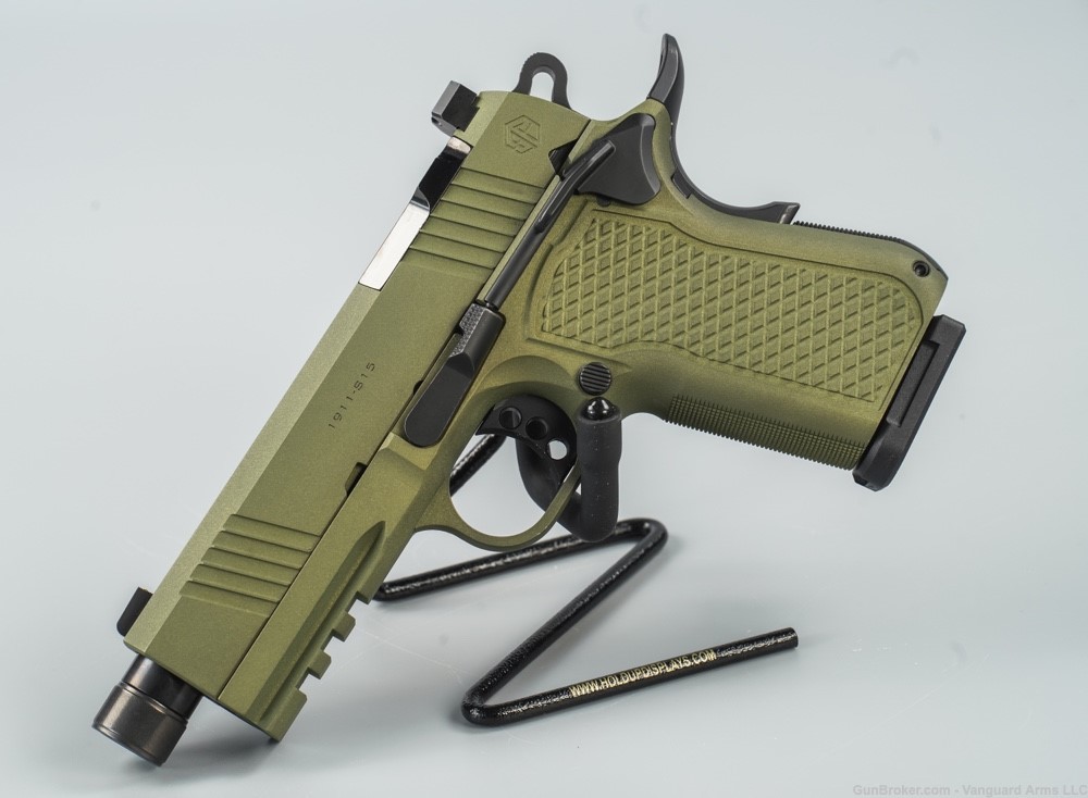 Alpha Foxtrot S15 OD Green 15RD 9mm Semi-Auto Pistol! Everyday Carry! -img-6