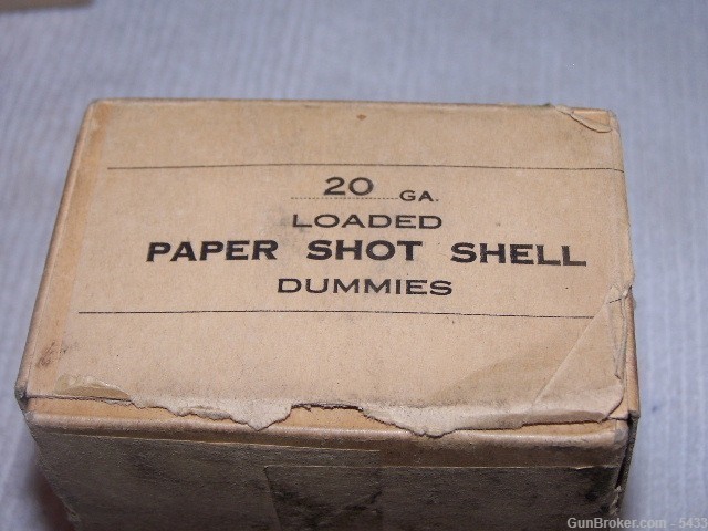 Full box Winchester 20 Gauge Dummies Circa 1920-30 2 Piece-img-0