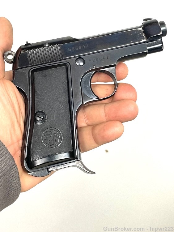 WWII Italian Army marked Beretta model 1934 service pistol mfg 1937 C&R OK -img-26