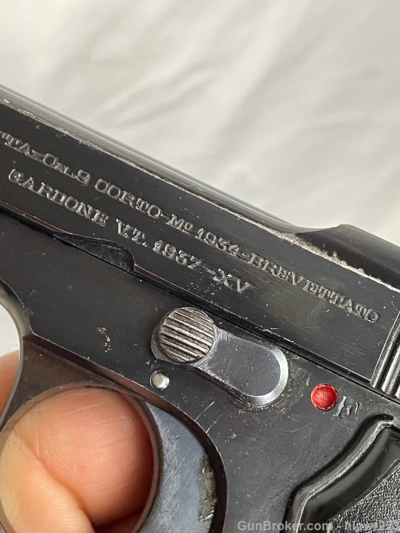 WWII Italian Army marked Beretta model 1934 service pistol mfg 1937 C&R OK -img-24