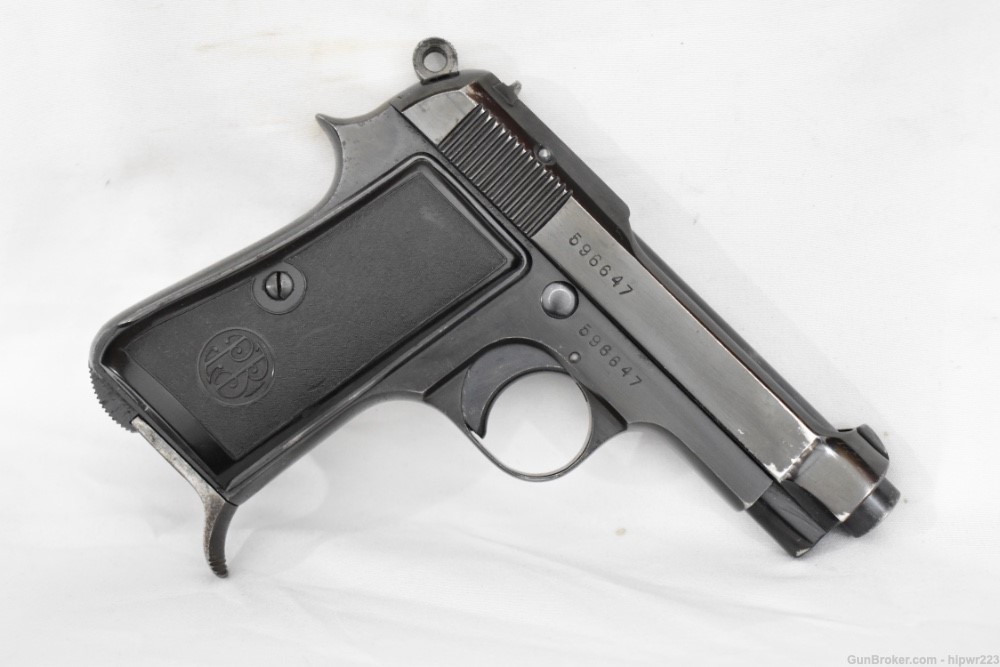 WWII Italian Army marked Beretta model 1934 service pistol mfg 1937 C&R OK -img-0