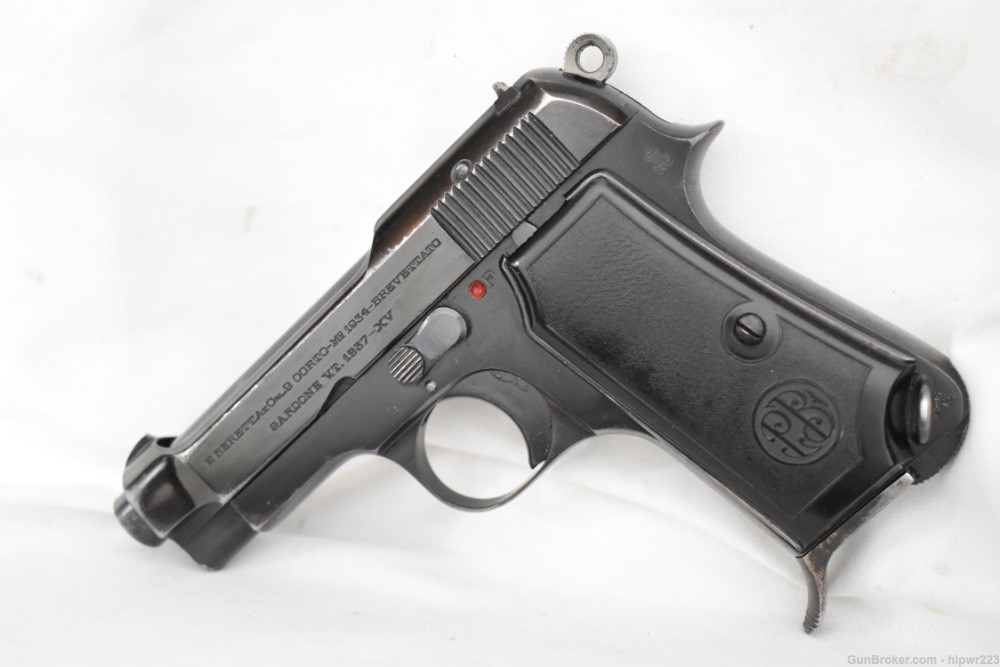 WWII Italian Army marked Beretta model 1934 service pistol mfg 1937 C&R OK -img-3