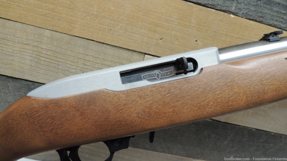 Ruger  10/22 Sporter 22 LR, 18.5" Stainless 75th Anniversary #31275-img-1