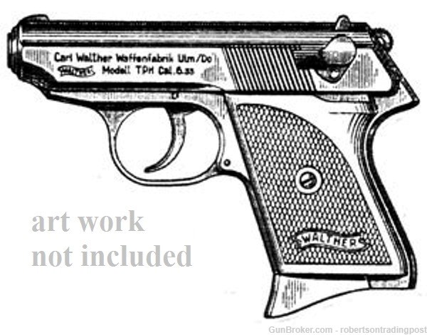 Triple K Magazine for Walther TPH .22 LR  Pistol 6 Shot New Blue Steel 1341-img-8