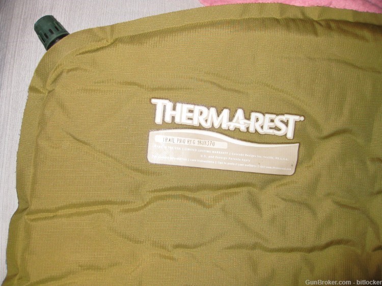 Therm-A-Rest Camp Mattress Trail Pro Reg self inflating Gift-img-0