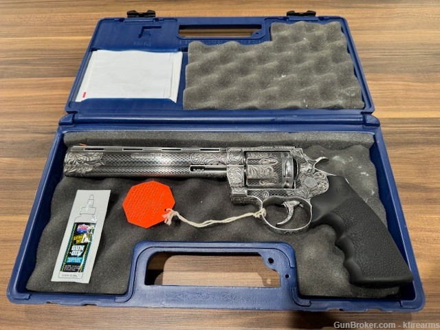 Colt Anaconda .44 Magnum Revolver 8" With Full Laser Engraving-img-15