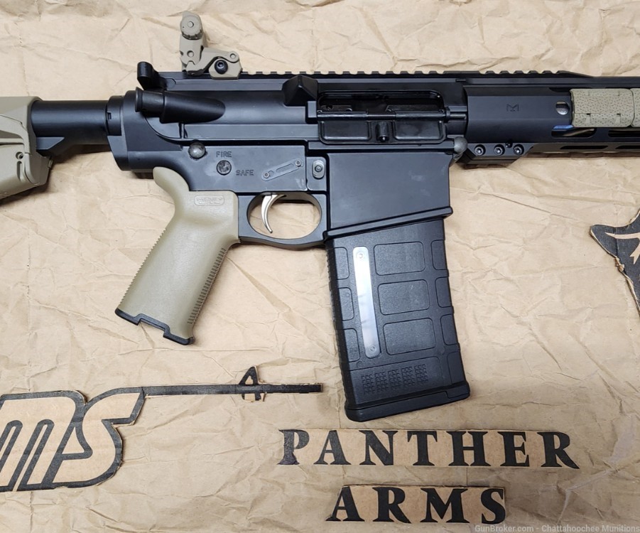 DPMS Panther Arms DR-10 .308  AR10 18" Rifle Magpul Stock, Grip, 2 Stage-img-5
