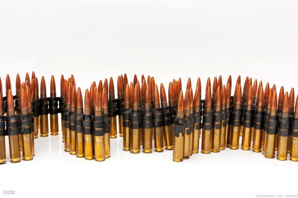 (REDUCED) 100 Rounds of .50BMG BALL 86 13| Linked Ammunition-img-4