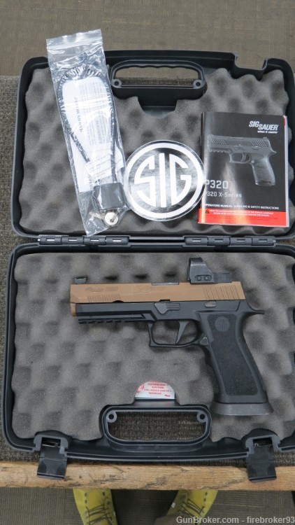 Sig Sauer P320 X-Five 9mm COY pistol 320X5-9-BAS-COY -img-0