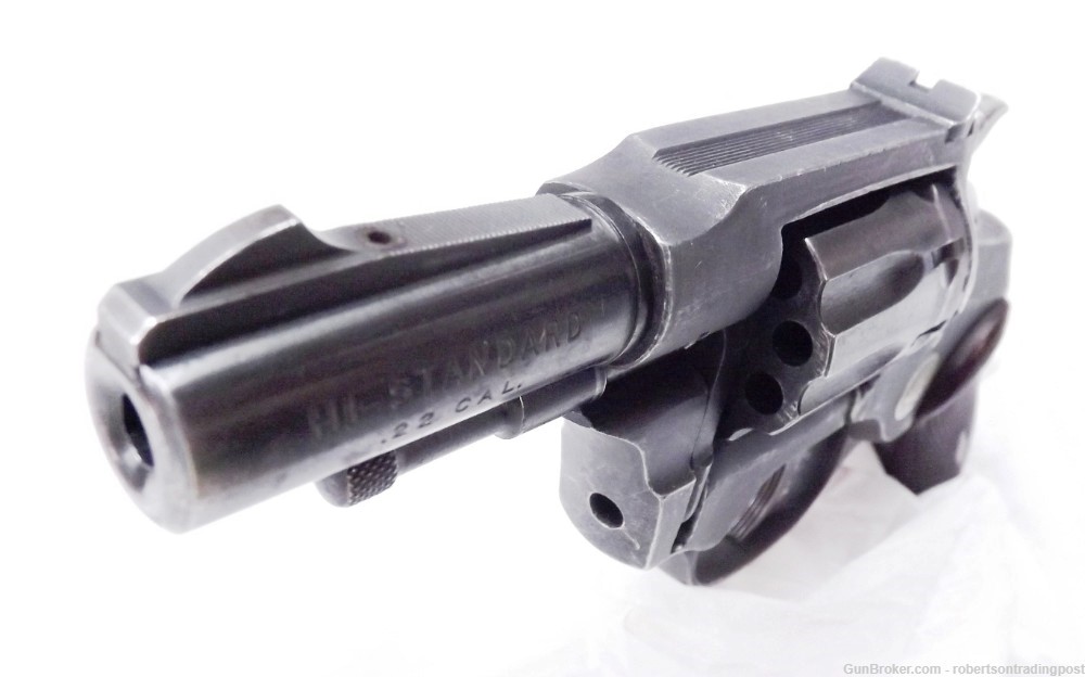 High Standard .22 LR R100 9127 Sentinel 3” Revolver 1959 C&R CA OK Blue -img-1