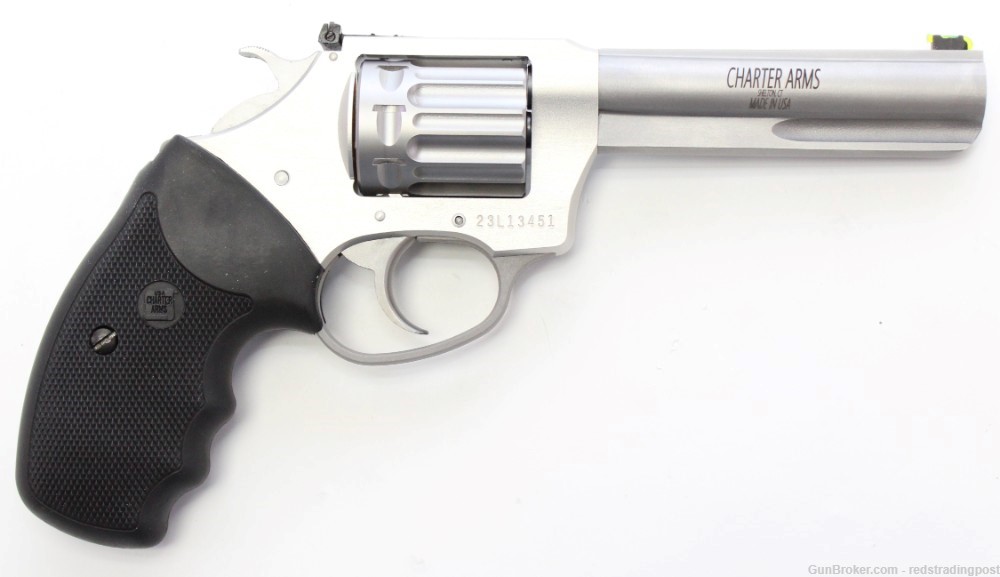 Charter Arms Pathfinder 4.2" Barrel 22 WMR 8 Shot DA/SA Revolver 72342-img-0