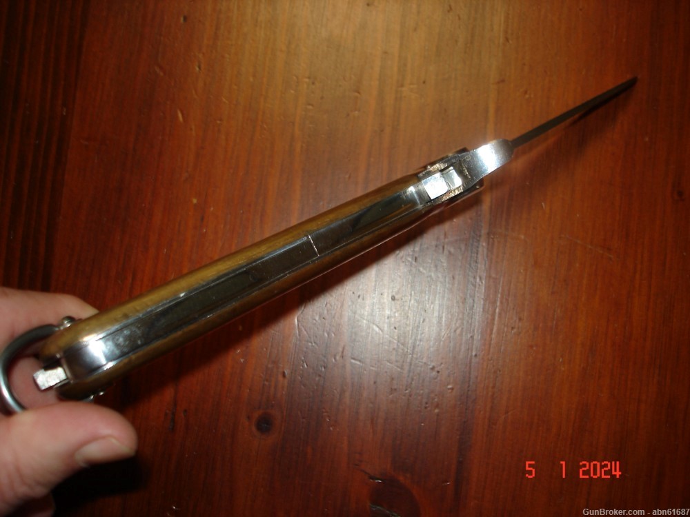 WWII German Luftwaffe Paratrooper Gravity knife, near mint Paul Weyersberg -img-8