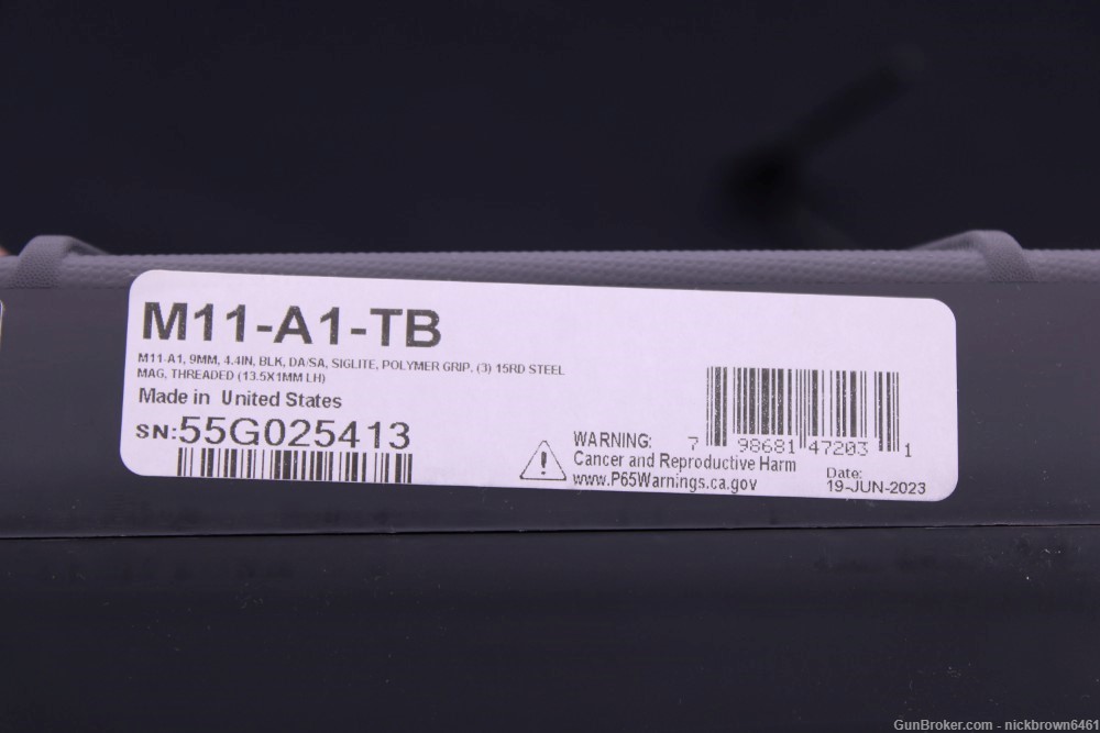 SIG SAUER M11-A1-TB 9MM THREADED BARREL 15+1 DA/SA NIGHT SIGHTS NIB-img-22