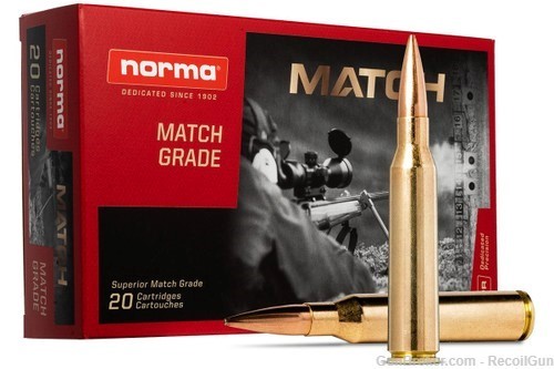 Norma 20185272  Golden Target Match 338 Norma Mag 300gr BTHP-img-0