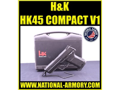 H&K HK45C V1 45ACP 8 RDS 3 DOT SIGHTS LNIB 81000018