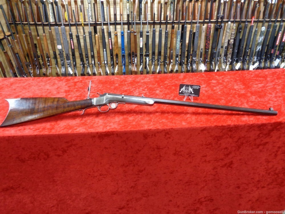 RARE Frank Wesson Model 1870 Serial 12 Single Shot 22 Rifle 1876 WE TRADE!-img-0