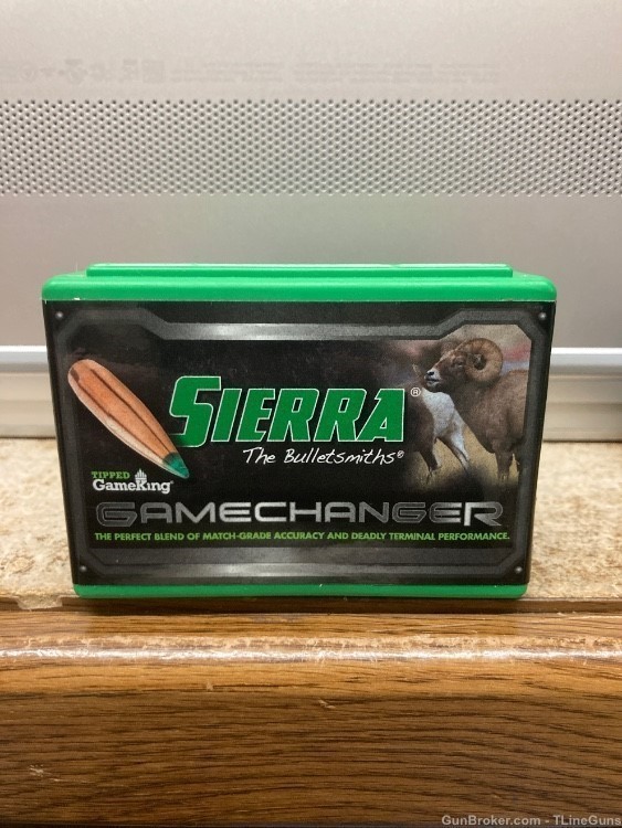 Sierra GameChanger 270 Cal .277 DIA 140 GR TGK #4440 200 Bullets-img-2