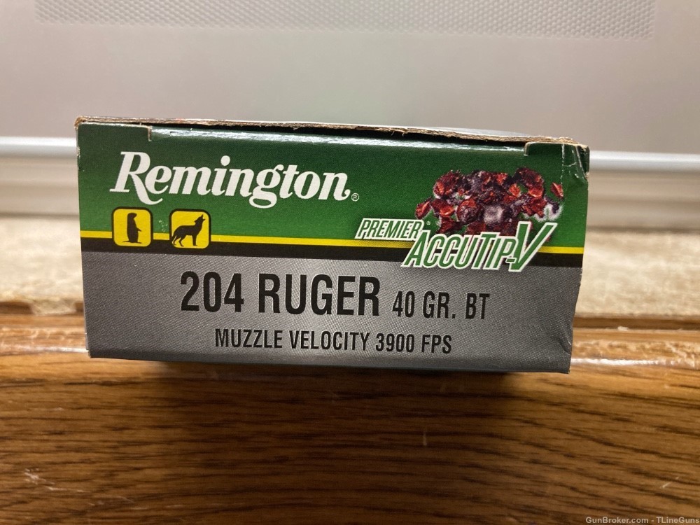 Remington Premier Accutip-V 204 40 GR BT #PRA204B 20 Rounds-img-0