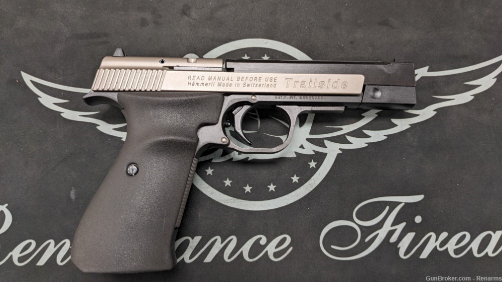 USED Hammerli Trailside 22LR- Swiss made Sig Sauer Imported-semiauto pistol-img-0