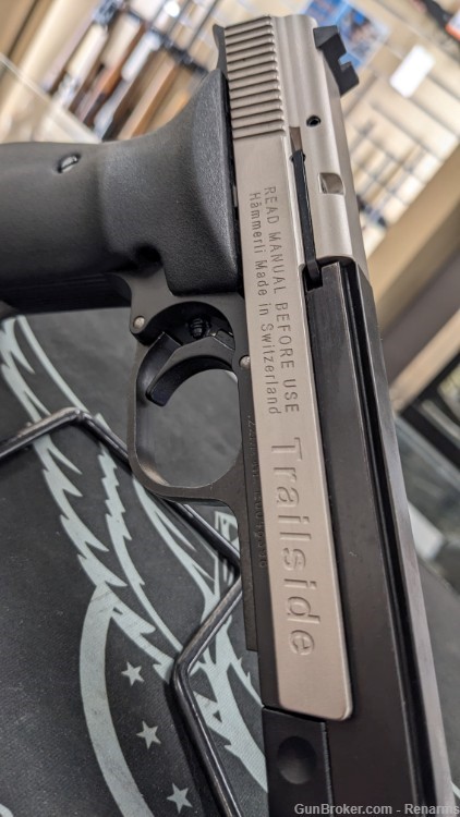 USED Hammerli Trailside 22LR- Swiss made Sig Sauer Imported-semiauto pistol-img-2