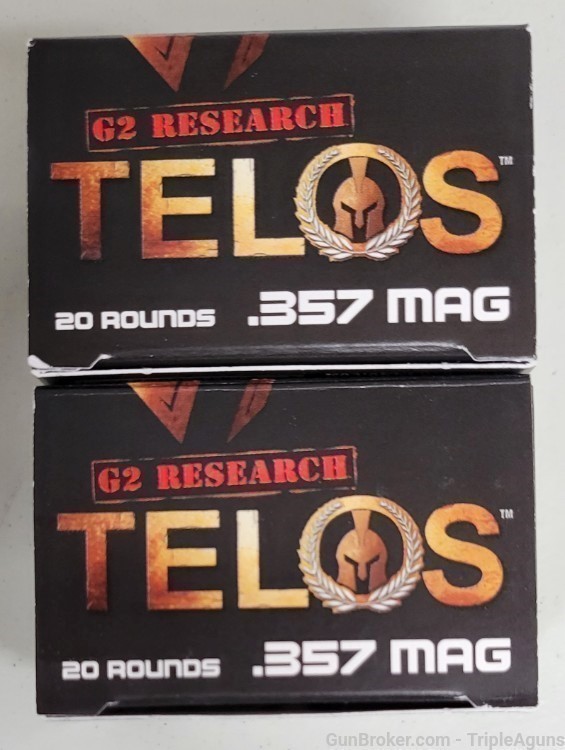 G2 Research Telos 357 magnum 105gr copper hollow point lot of 40rds-img-0