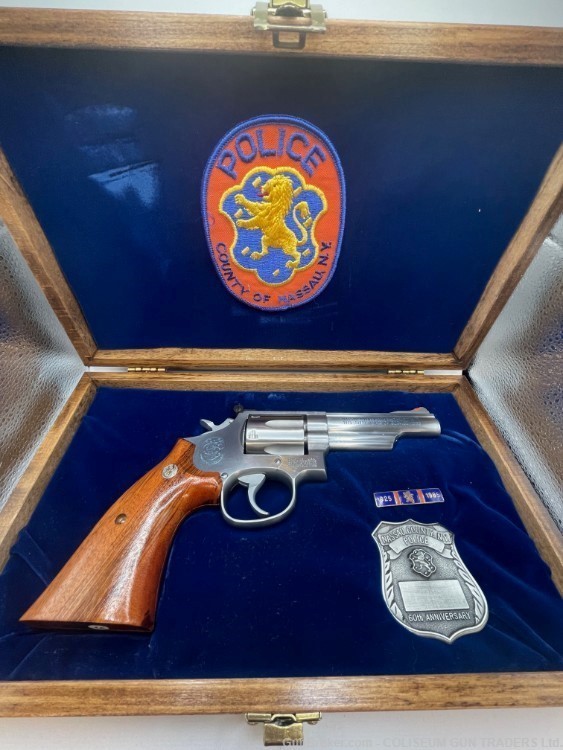 Smith & Wesson Model 66-2 Nassau County PD 60th Anniversary-img-0
