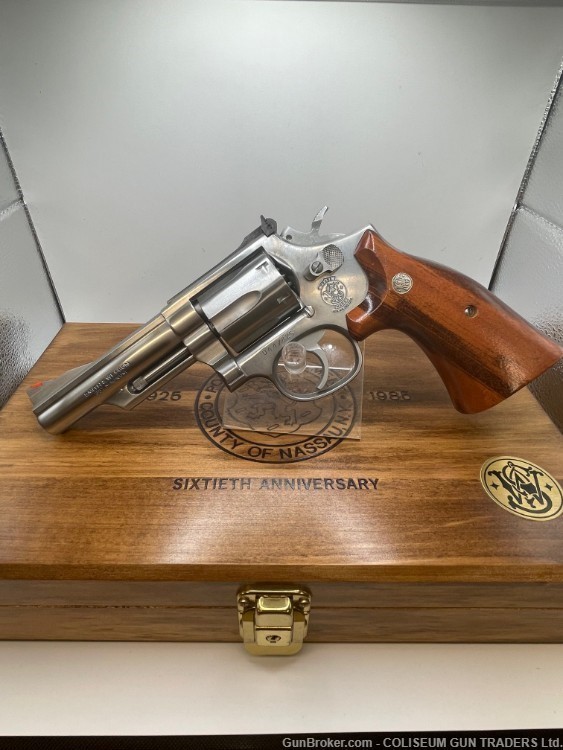 Smith & Wesson Model 66-2 Nassau County PD 60th Anniversary-img-1