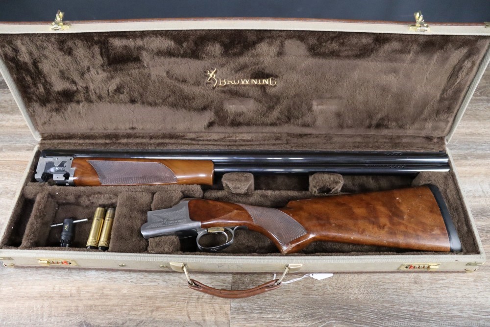 Browning Citori 12g Over Under Shotgun w/ Browning Case-img-1