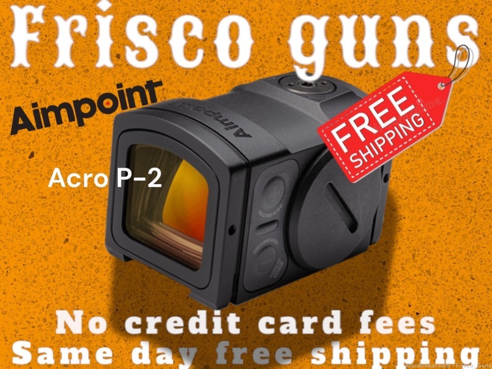 NEW Aimpoint Acro P-2 P2 3.5 MOA - Red Dot Reflex Sight 200691-img-0