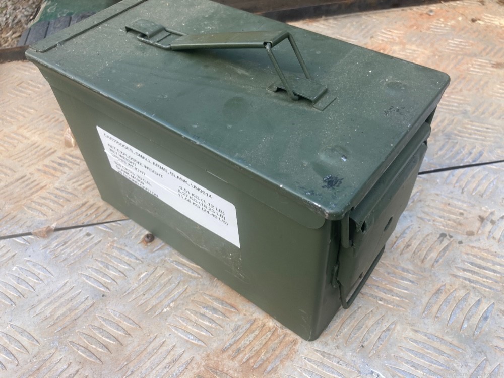 620 Rounds Lake City M1909 Blanks Ammo Can 30 Caliber 30-06 M1 M1919-img-2
