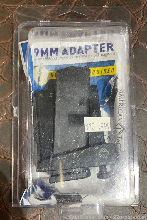 ATI 9mm Adapter. Convert your 5.56 AR lower to use 9mm Glock mags -img-0
