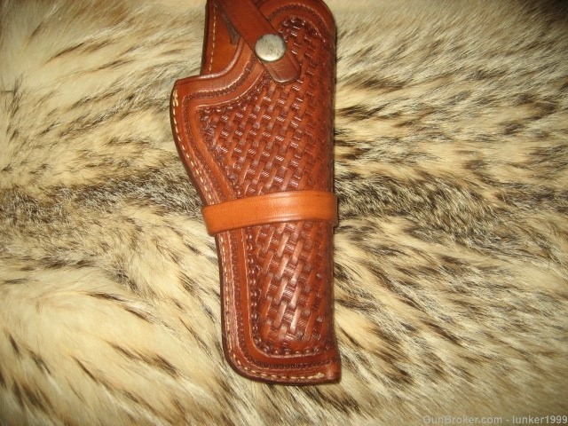 ORIGINAL BROWNING STAMPED FORM FIT HOLSTER HI-POWER 9MM "WOW" !!-img-1