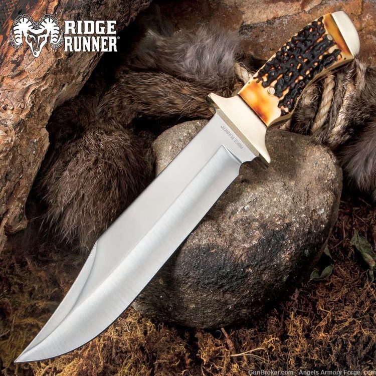 Book # Knife 3 - Whitetail Ridge Bowie Knife-img-0
