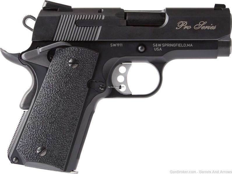 Smith & Wesson 178053 SW1911 Performance Center Pro Series 9mm 1911 Pistol-img-0