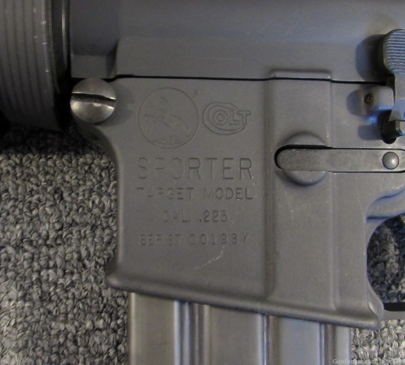 Colt Sporter Target Model AR 15 223 Rem-img-7