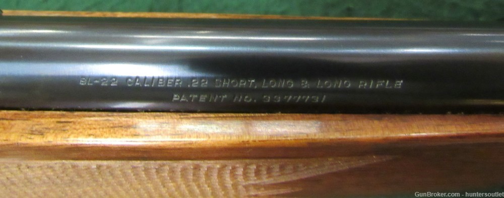 Browning BL-22 Deluxe Grade II 22 LR 20" 1970 W/ Box -img-9