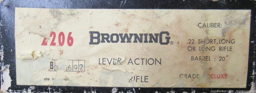Browning BL-22 Deluxe Grade II 22 LR 20" 1970 W/ Box -img-39