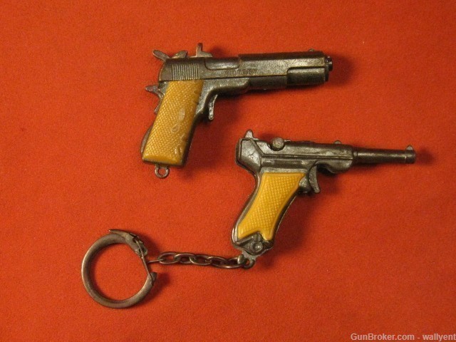 1911 & Luger Miniature Vintage Pistols Toy -img-2
