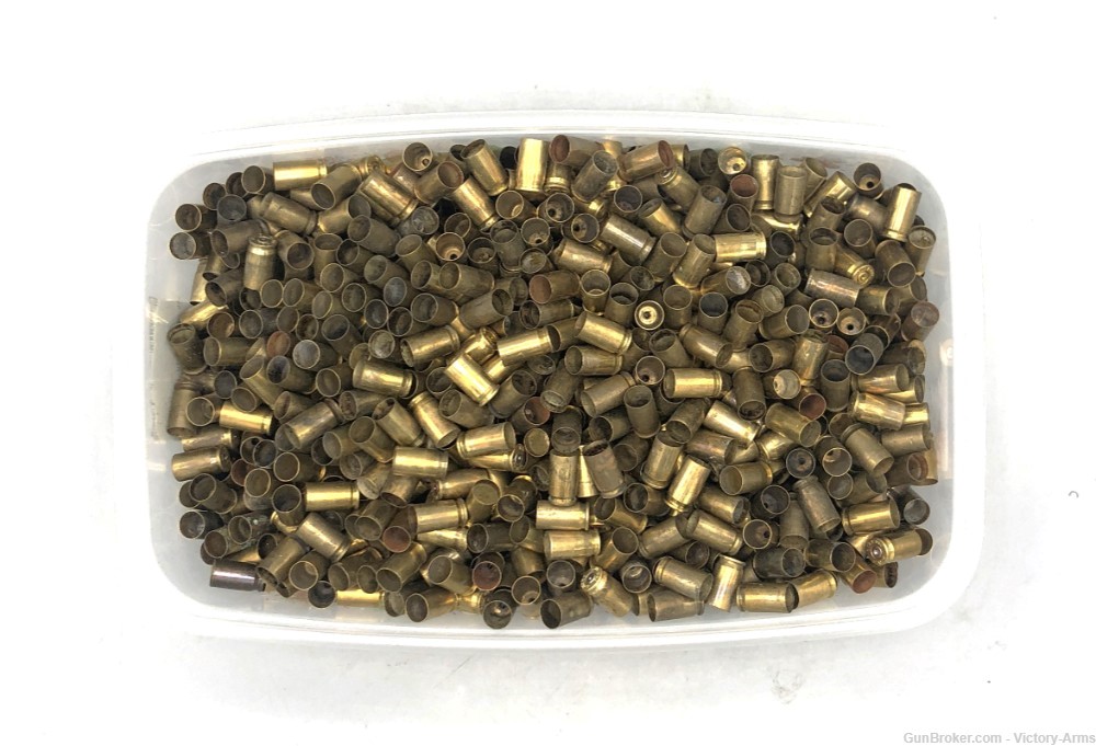 1100 Pieces .380 Auto Reloading Brass-img-0