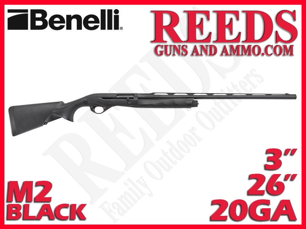 Benelli M2 Field Black 20 Ga 3in 26in 11173-img-0