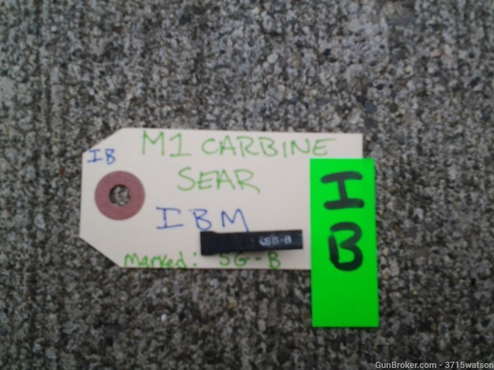 IBM M1 Carbine Sear NOS IB-img-3